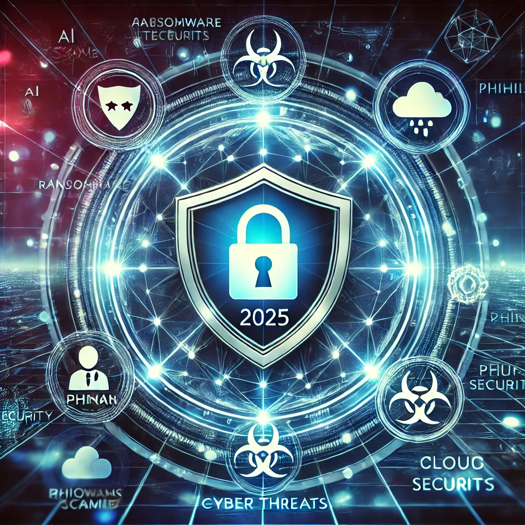 Cyber security threats concept